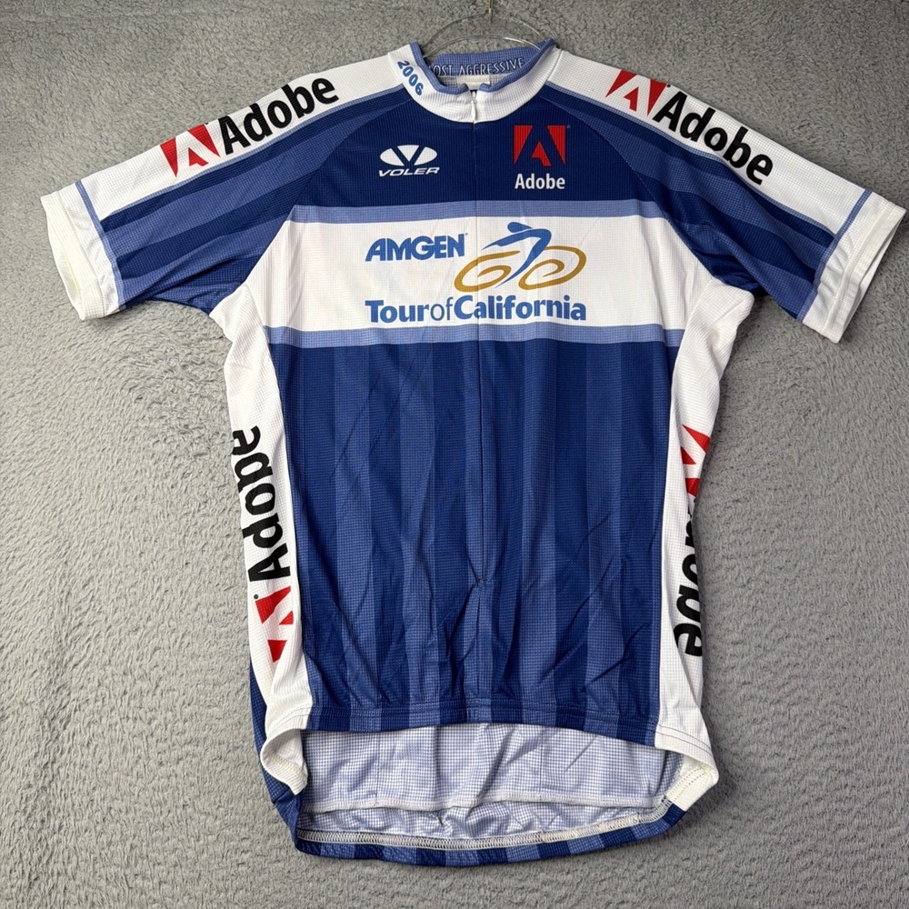 Amgen Tour of California cycling jersey '06 Voler Men's Large vintage NWOT